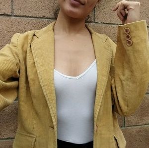 [Vintage] corduroy blazer